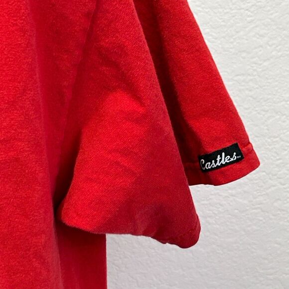 Vintage Crooks and Castles T Shirt Original Crew 2002 Los Angeles Red L Large - Picture 8 of 12